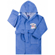 20-12813HV "DOG" Халат махровый для мальчика, 2-5 лет, синий 20-12813HV "DOG" Халат махровый для мальчика, 2-5 лет, синий